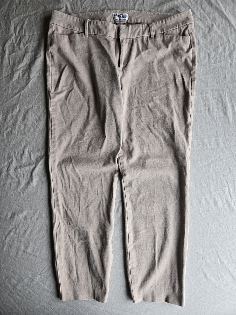 Old Navy Women's Khaki Straight-Leg Chinos - Light Beige